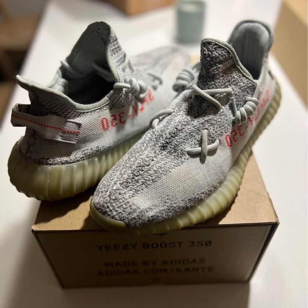 Yeezy 350 Blue Tint